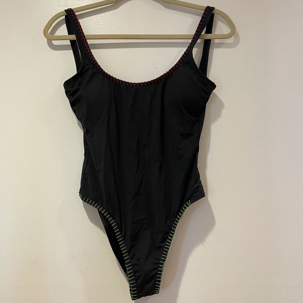 Lucky Brand Shell Stiching one piece